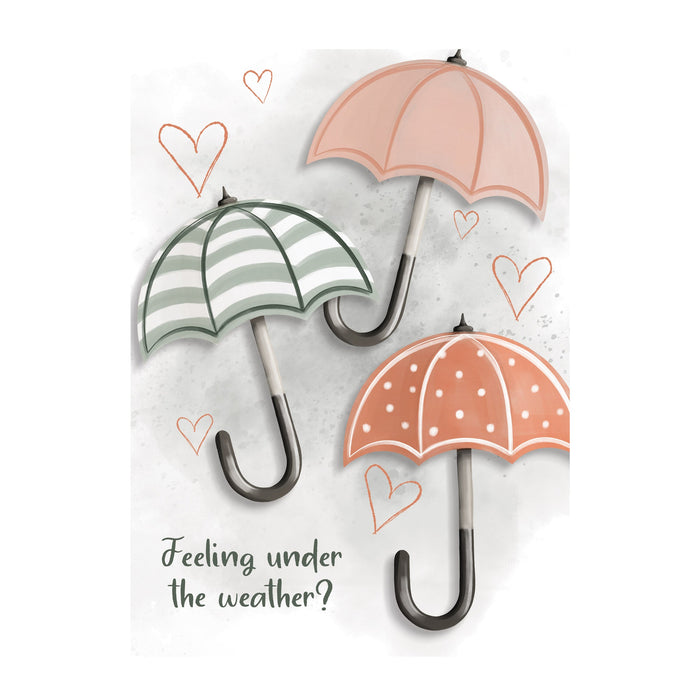 Divinity Boutique Boxed Cards: Get Well Flowers & Rainbows