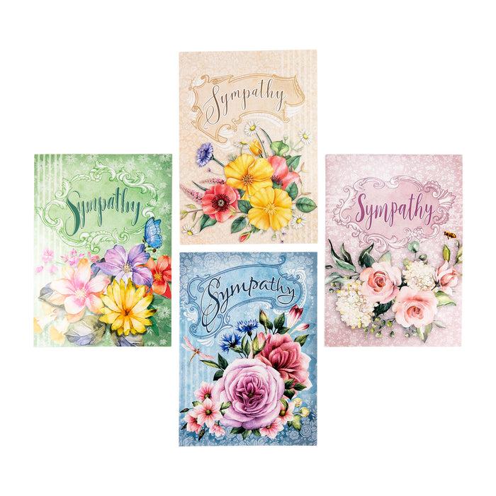 Divinity Boutique Boxed Cards: Sympathy Floral Assortment