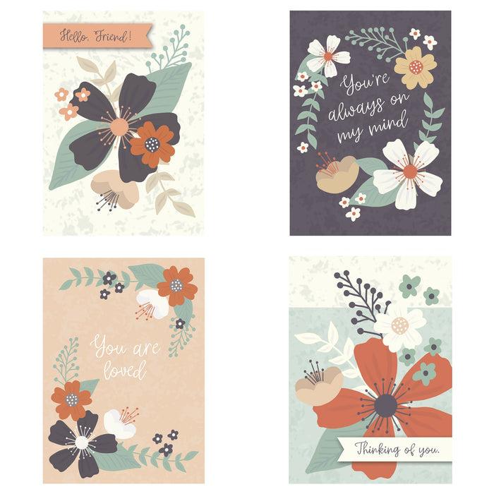 Divinity Boutique Boxed Cards: Thinking Of You Floral