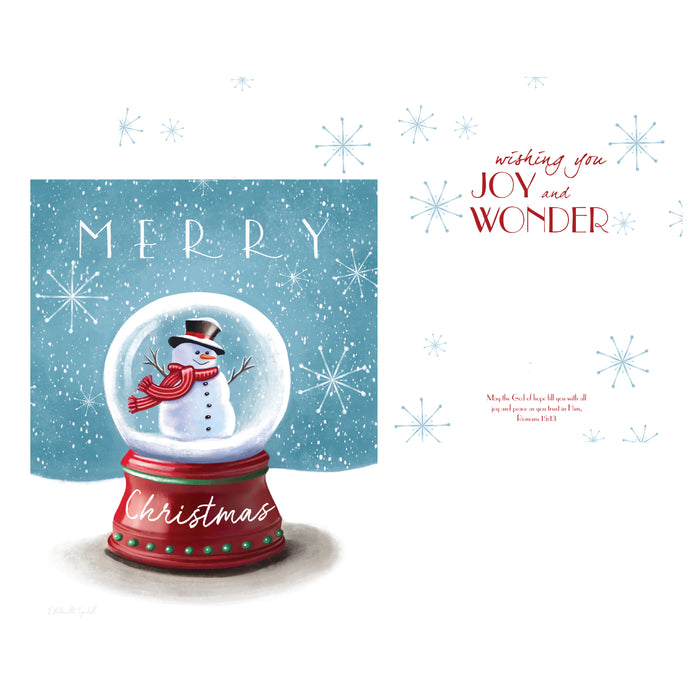 divinity boutique Boxed Christmas Cards: Christmas Snowman
