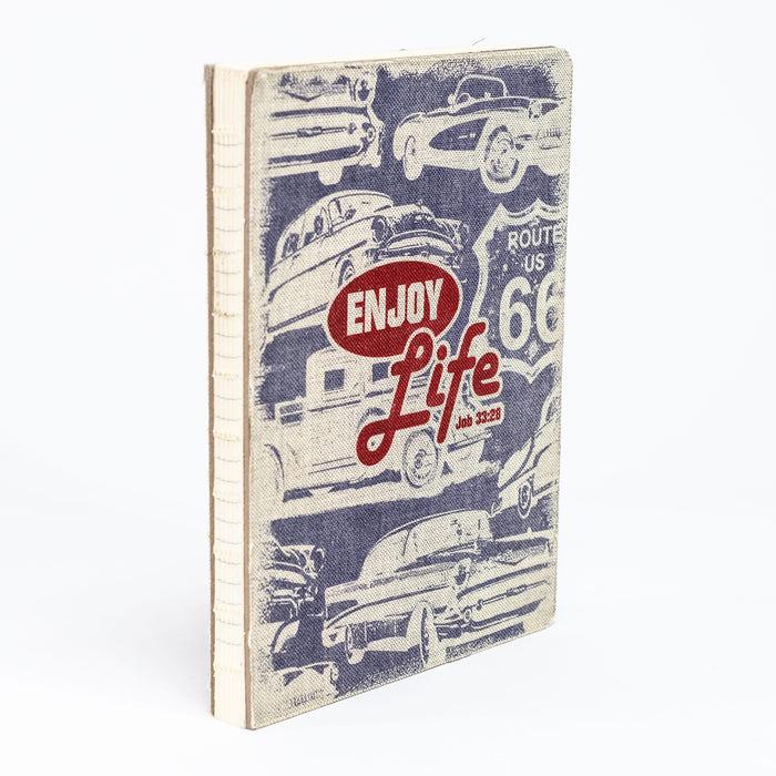 Divinity Boutique Canvas Journal - God's Garage Enjoy Life
