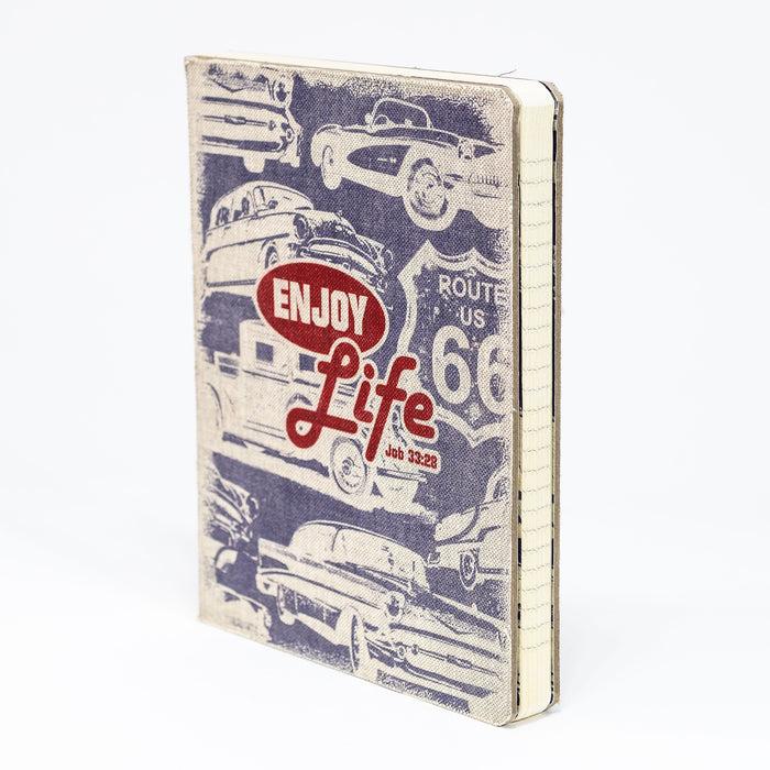 Divinity Boutique Canvas Journal - God's Garage Enjoy Life