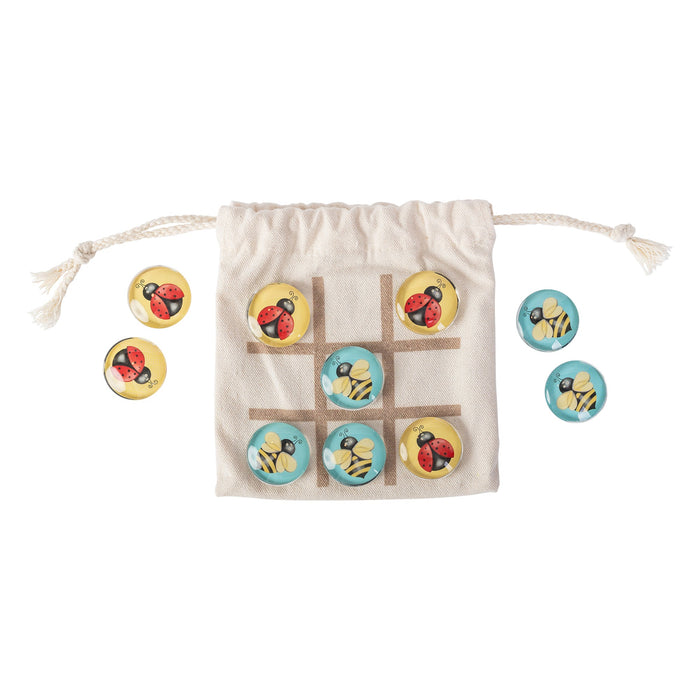 Divinity Boutique Canvas Travel Tic-Tac-Toe (Psalm 16:8)