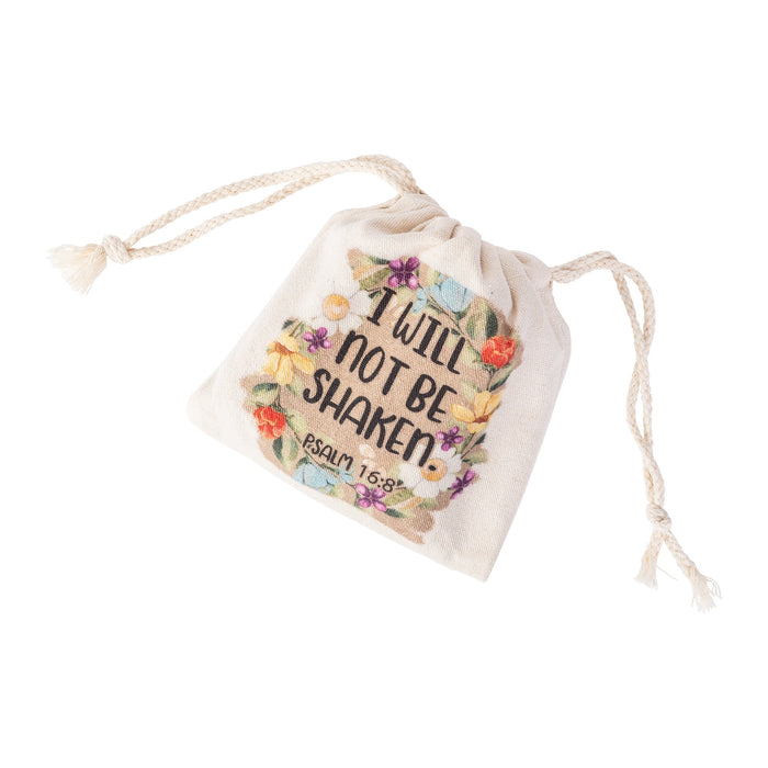 divinity boutique Canvas Travel Tic-Tac-Toe (Psalm 16:8)