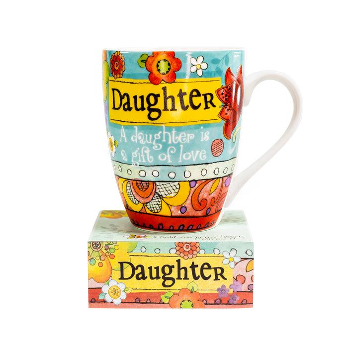 divinity boutique "Daughter" Mug with Notepad Gift Set