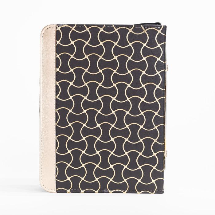 Divinity Boutique Divine Details: Bible Cover - Black And Gold Faith Love Amazing Grace