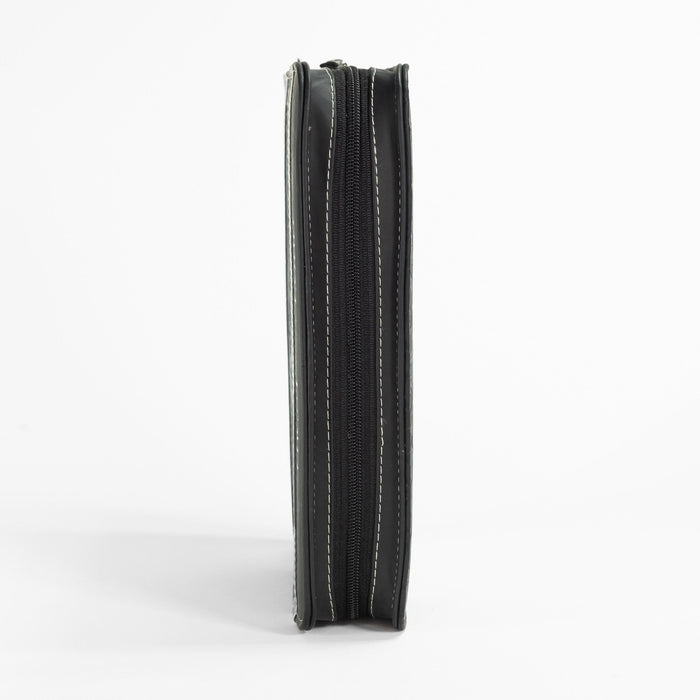 Divinity Boutique Divine Details: Bible Cover - Black & Silver Trust In The Lord - Proverbs 3:5