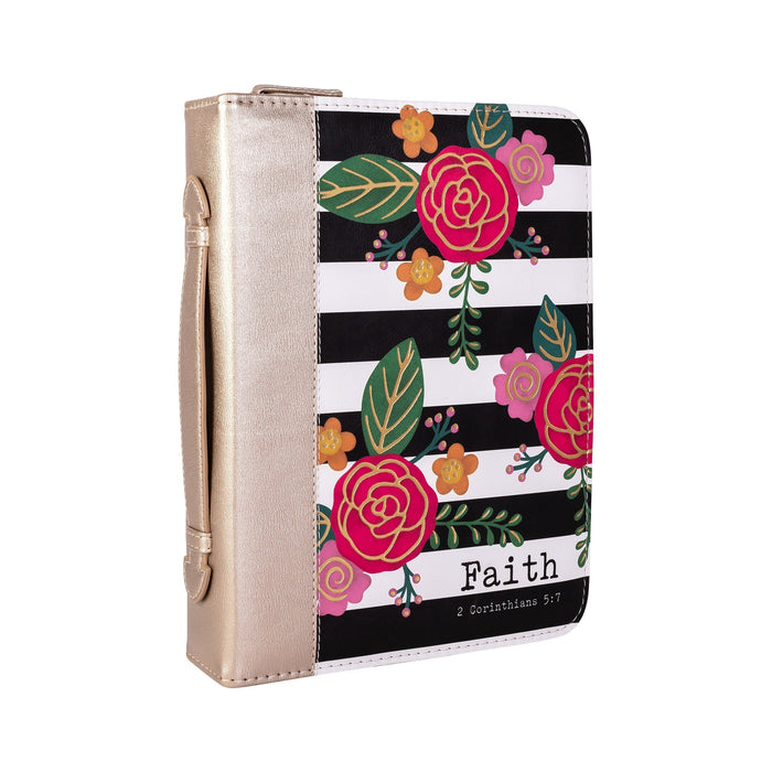 divinity boutique Divine Details: Bible Cover - Black & White Floral