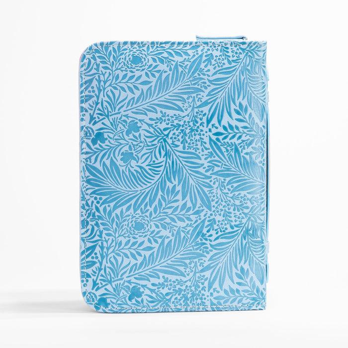 Divinity Boutique Divine Details: Bible Cover - Blue Floral - Romans 5:5