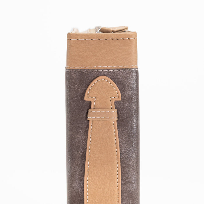 Divinity Boutique Divine Details: Bible Cover - Brown Cross Hope In The Lord - Psalm 37:34