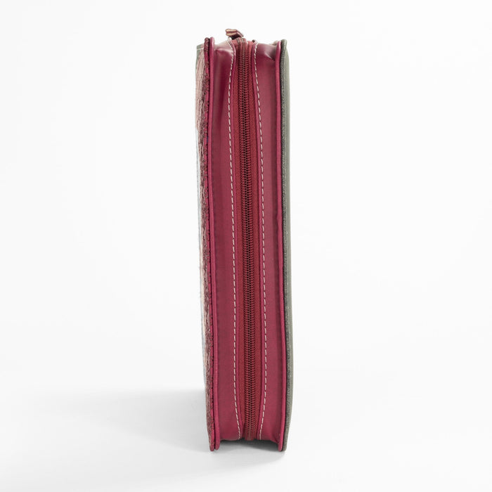 Divinity Boutique Divine Details: Bible Cover - Burgundy God Of Hope - Romans 15:13