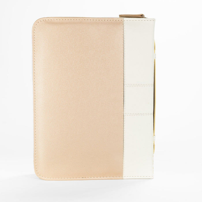 Divinity Boutique Divine Details: Bible Cover - Cream & Gold Amazing You - Ephesians 2:10