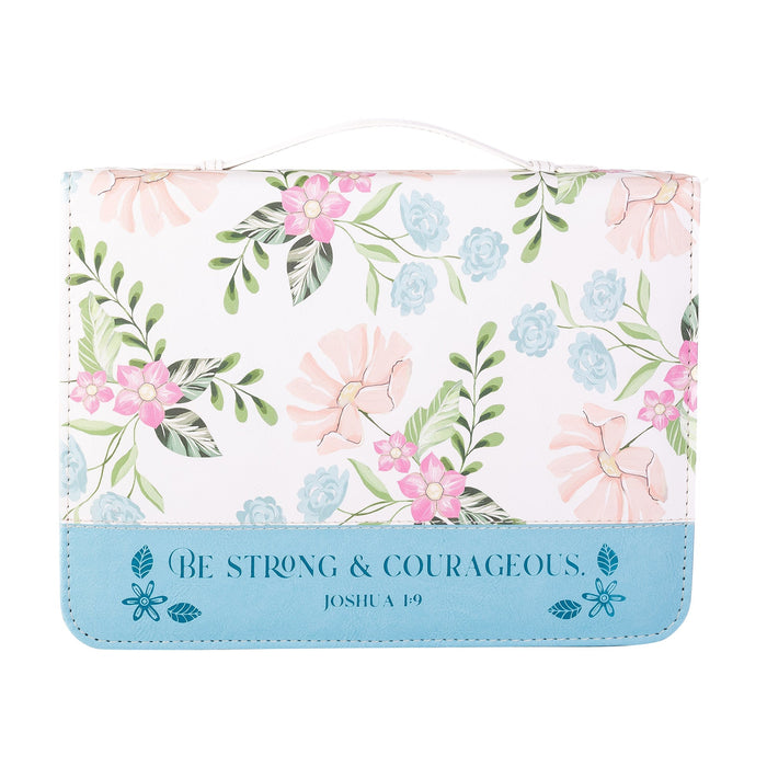 Divinity Boutique Divine Details: Bible Cover - Floral Blue