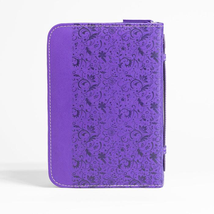 Divinity Boutique Divine Details: Bible Cover - Lavender A Friend Loves At All Times - Proverbs 17:17
