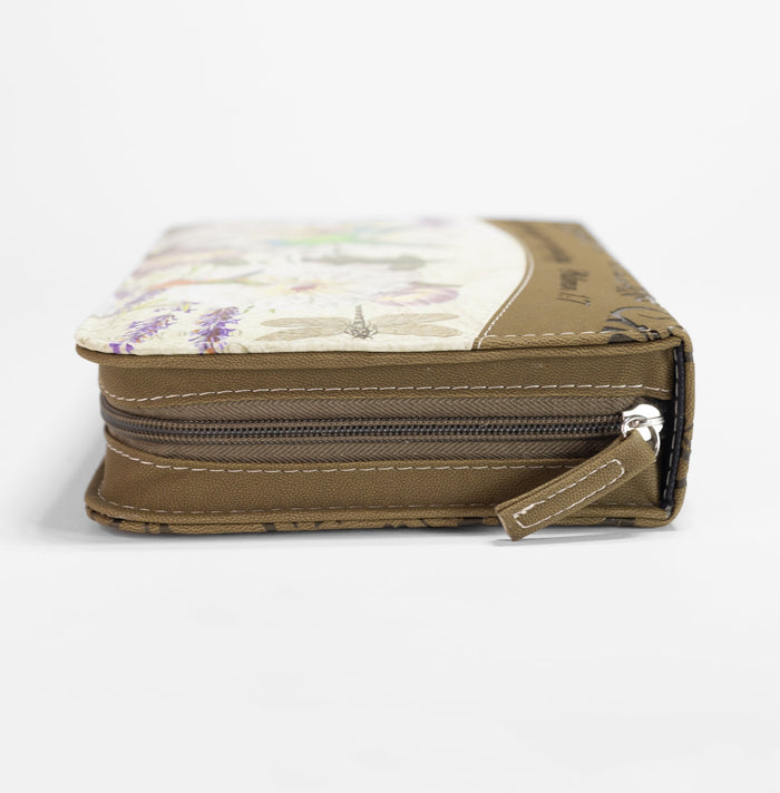 Divinity Boutique Divine Details: Bible Cover - Olive Peony - Philemon 1:7