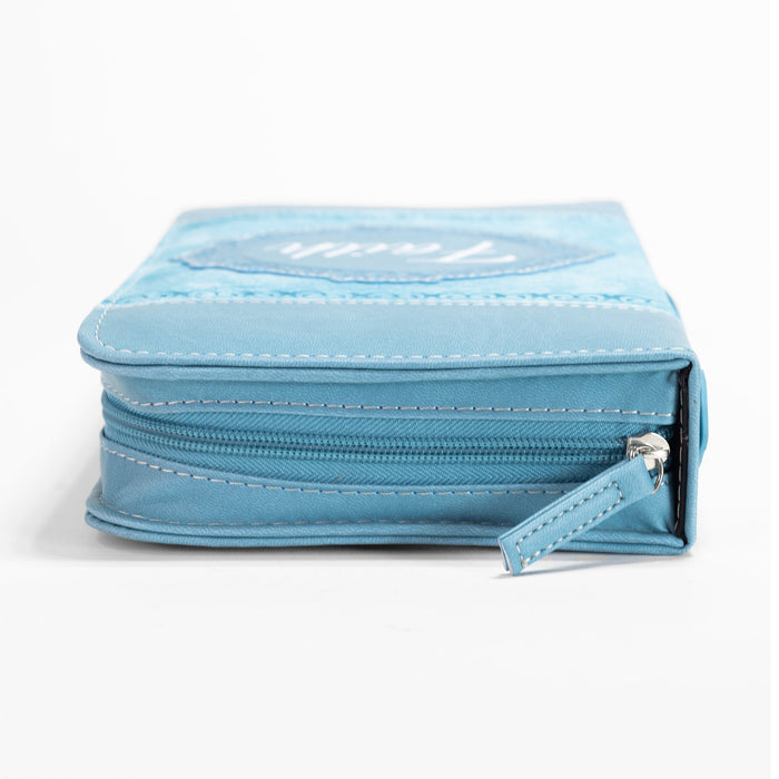 Divinity Boutique Divine Details: Bible Cover - Pale Teal Faith - Galatians 3:26