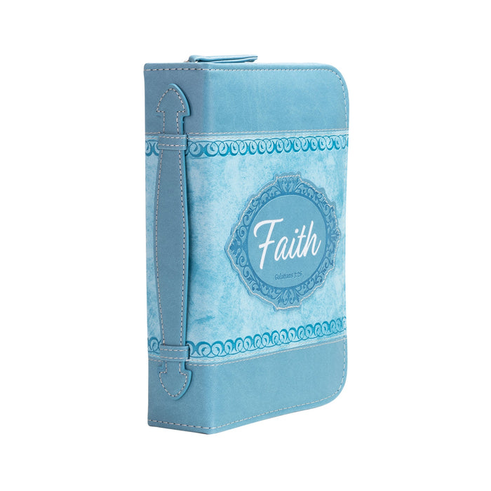 divinity boutique Divine Details: Bible Cover - Pale Teal Faith - Galatians 3:26