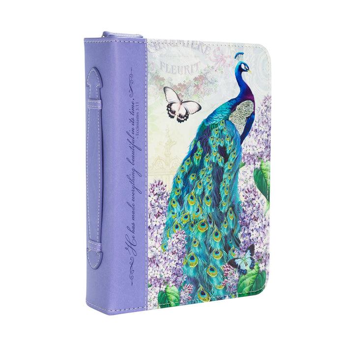 divinity boutique Divine Details: Bible Cover - Peacock - Ecclesiastes 3:11