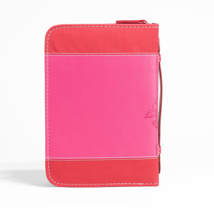 Divinity Boutique Divine Details: Bible Cover -Pink & Red Be Encouraged In Heart - Colossians 2:2