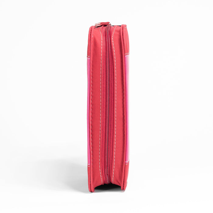 Divinity Boutique Divine Details: Bible Cover -Pink & Red Be Encouraged In Heart - Colossians 2:2