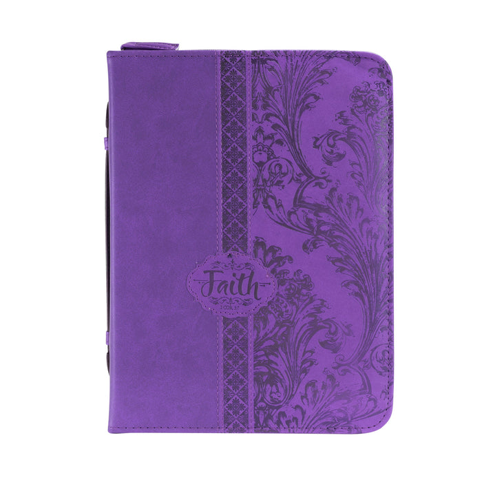 Divinity Boutique Divine Details: Bible Cover - Purple Faith - 2 Corinthians 5:7