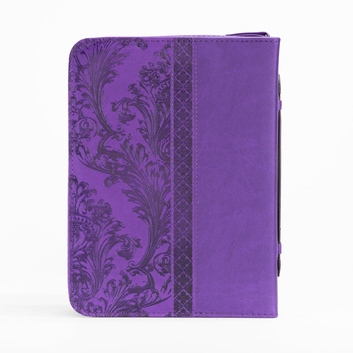 Divinity Boutique Divine Details: Bible Cover - Purple Faith - 2 Corinthians 5:7