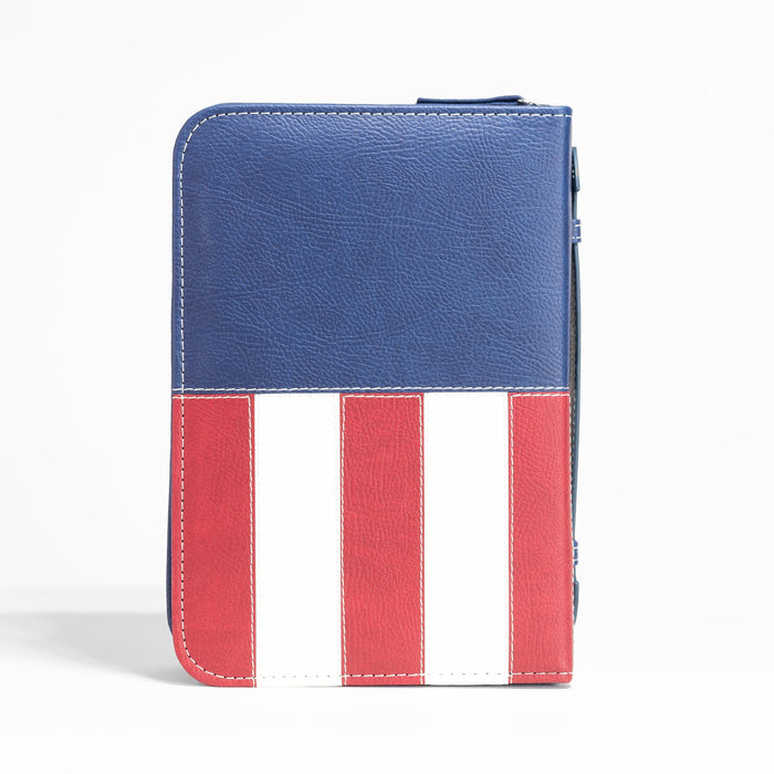 Divinity Boutique Divine Details: Bible Cover: US Flag Stand Firm - 1 Corinthians 15:58