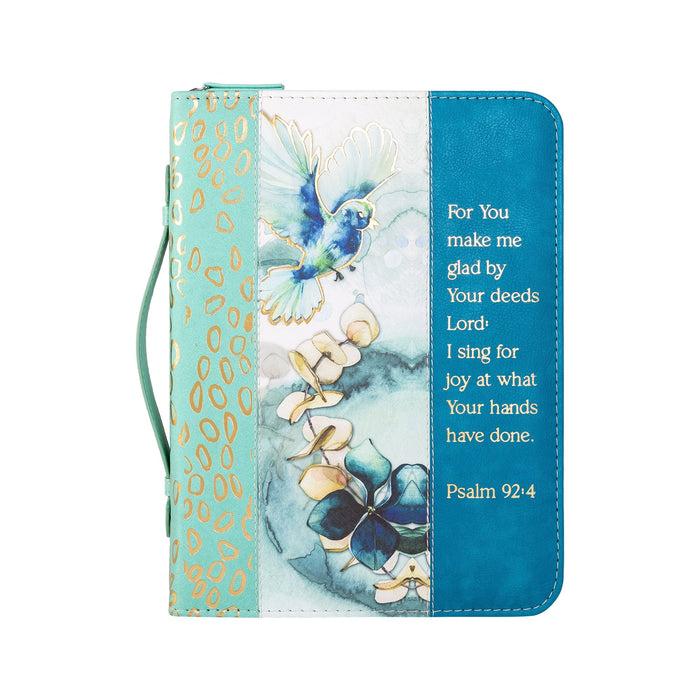 Divinity Boutique Divine Details: Bible Cover - Watercolor Flower Bird
