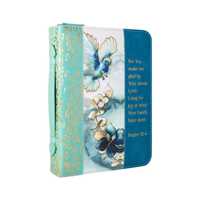 divinity boutique Divine Details: Bible Cover - Watercolor Flower Bird