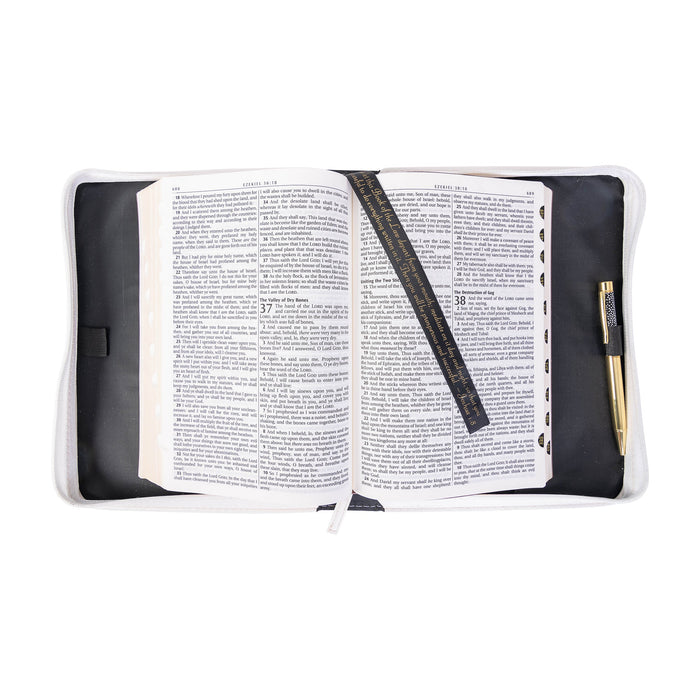 Divinity Boutique Divine Details: Bible Cover - Watercolor Flower Grace