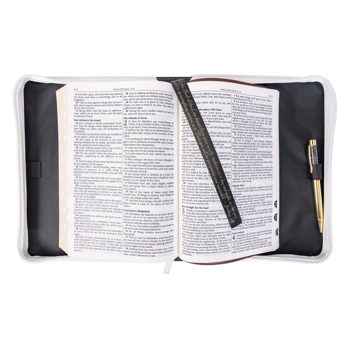 Divinity Boutique Divine Details: Bible Cover - Watercolor Flower Refuge