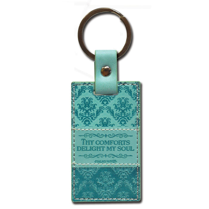 divinity boutique Divine Details: Keychain Teal Green Thy Comforts