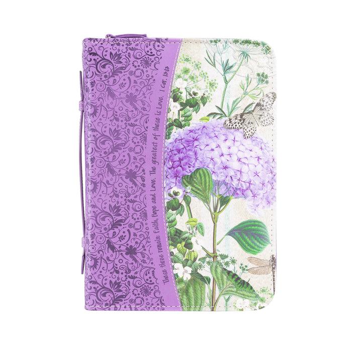 Divinity Boutique Bible Cover - Purple Hydrangea