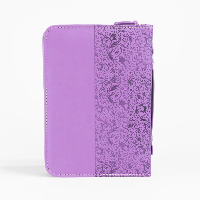 Divinity Boutique Bible Cover - Purple Hydrangea