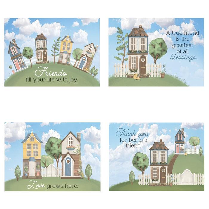 Divinity Boutique Boxed Cards: Friendship Houses