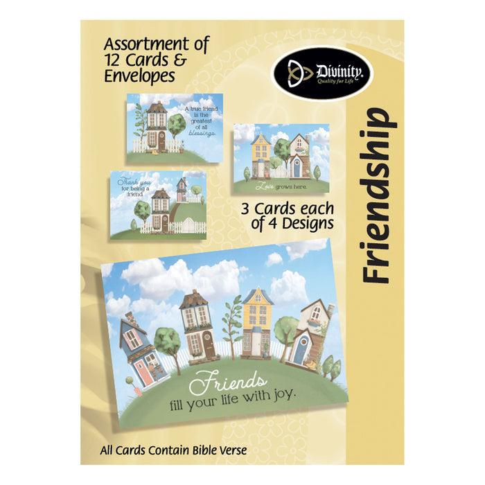 divinity boutique Boxed Cards: Friendship Houses