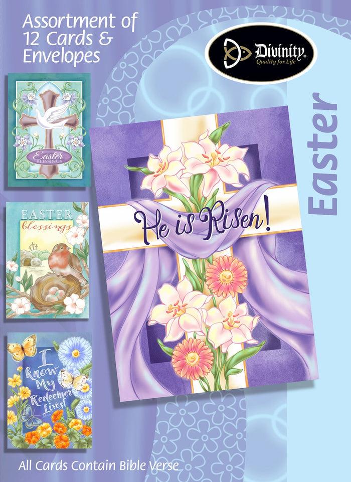 divinity boutique Boxed Easter Cards - Set of 12