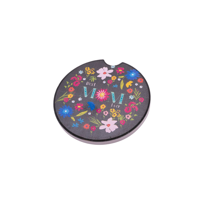 Divinity Boutique Car Coaster: Best Mom Ever