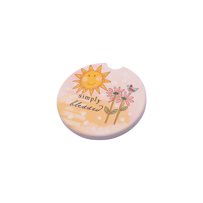 Divinity Boutique Car Coaster: Simply Blessed
