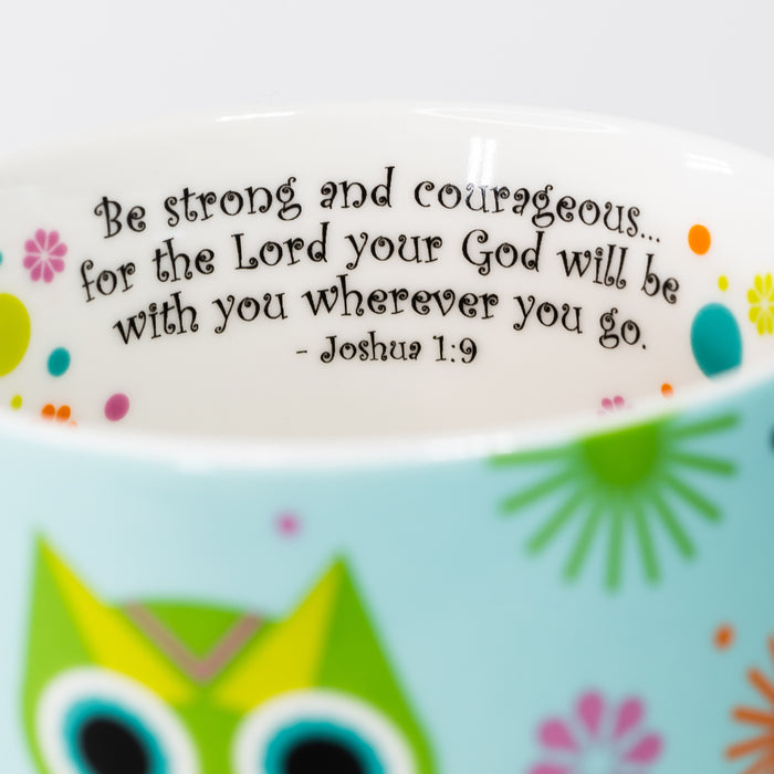 Divinity Boutique Ceramic Mug - Owls On Tree