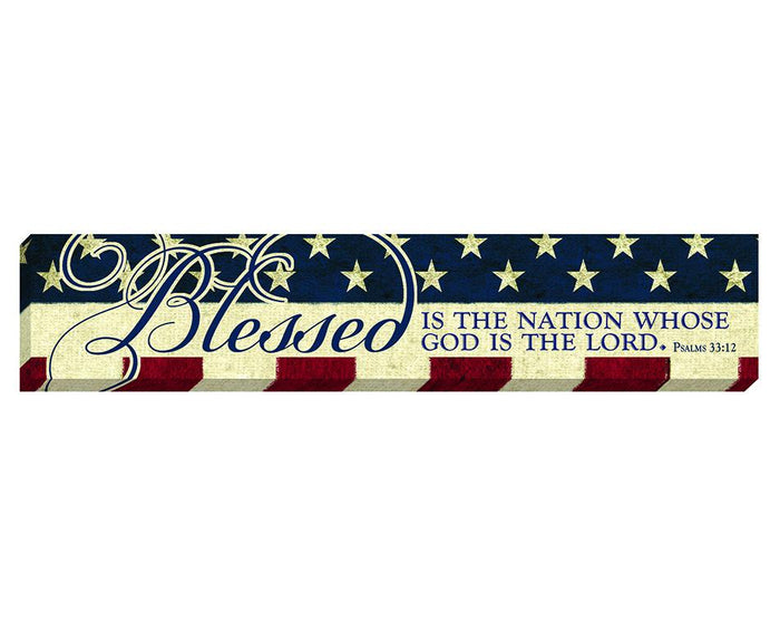 Divinity Boutique God Bless America: Canvas Magnet
