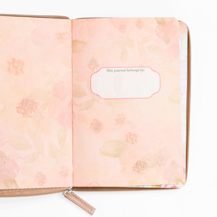 Divinity Boutique Journal - Peach Flowers