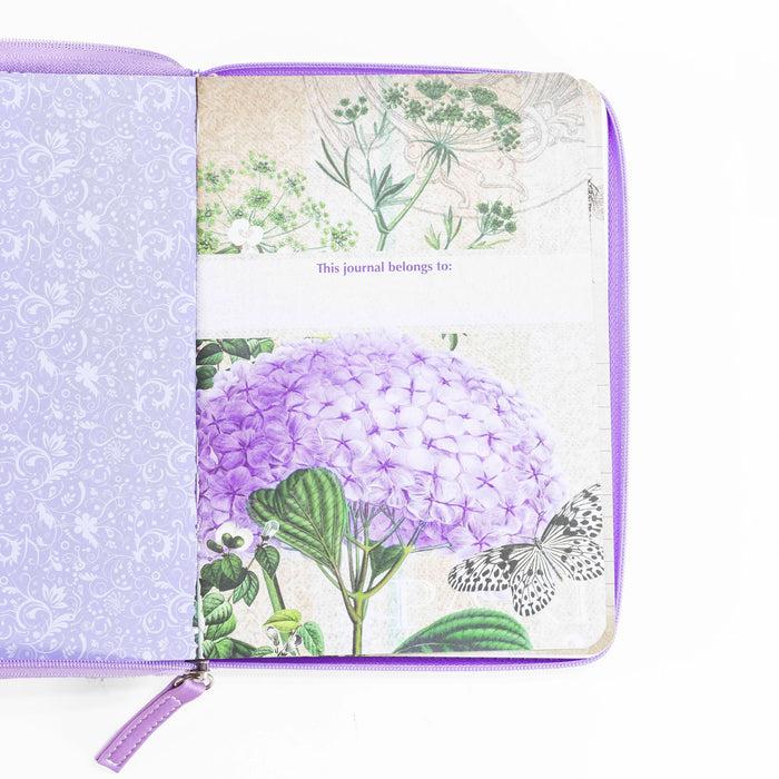 Divinity Boutique Journal - Purple Hydrangea