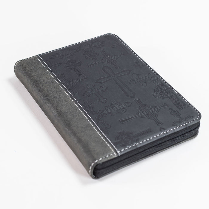 Divinity Boutique Journal - Silver Black Crosses
