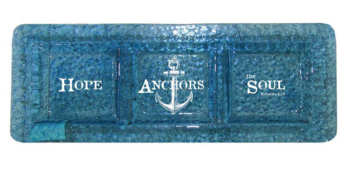 divinity boutique Nautical 3 Section Platter