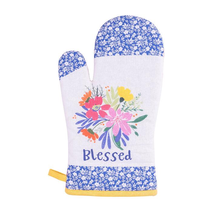 Divinity Boutique Oven Mitt: Clementine; Blessed