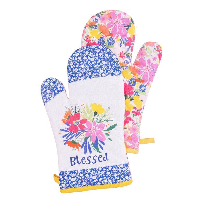 divinity boutique Oven Mitt: Clementine; Blessed