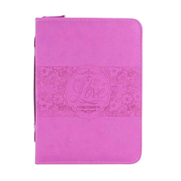 Divinity Boutique Pink Bible Cover - The Way Of Love