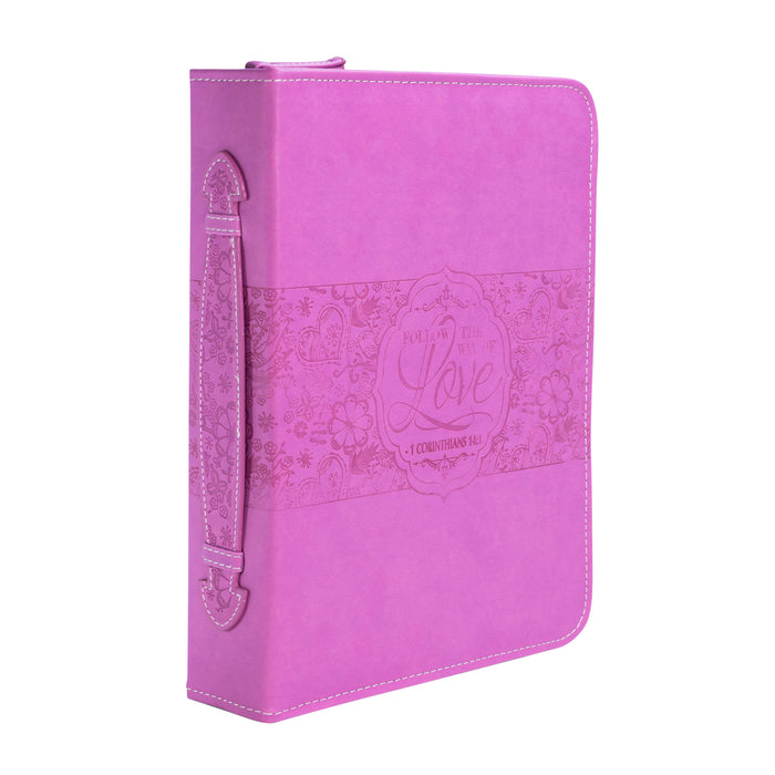 divinity boutique Pink Bible Cover - The Way Of Love