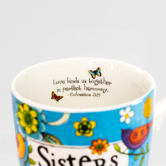 Divinity Boutique "Sister" Mug With Notepad Gift Set
